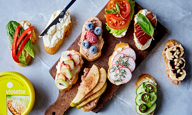 Бутерброды С Творожным Сыром Рецепты С Фото
