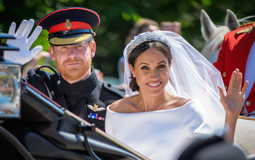 Принц Гарри и Меган Маркл поделились нежным видео в день годовщины свадьбы
