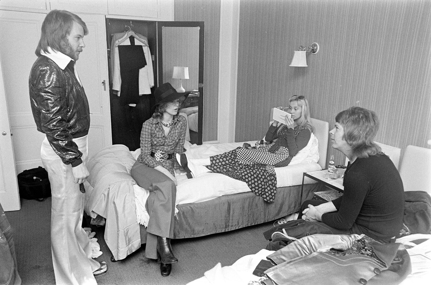 ABBA после победы на «Евровидении», 1974 год
