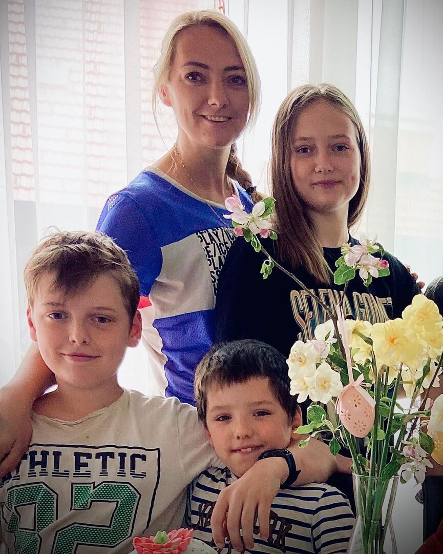 Светлана Малькова и ее дети