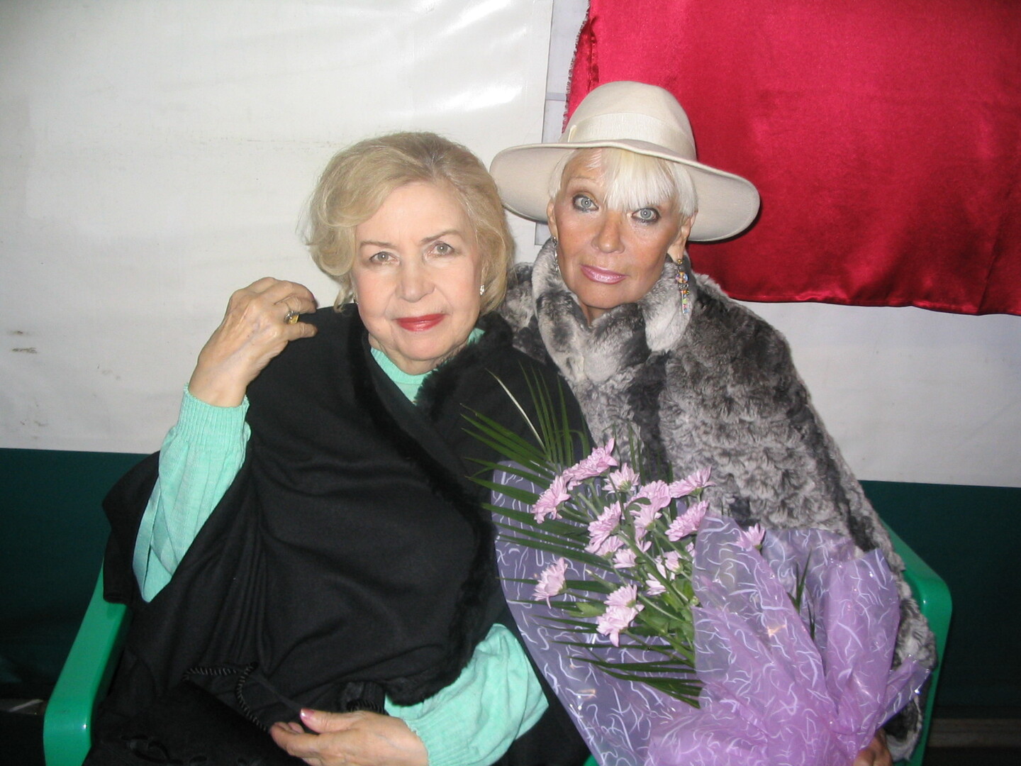 Инна Макарова и Светлана Светличная, 2008 год