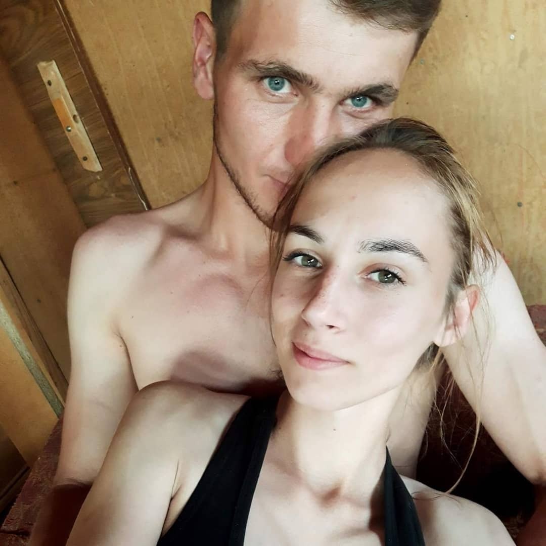 Лидия Мельникова с мужем