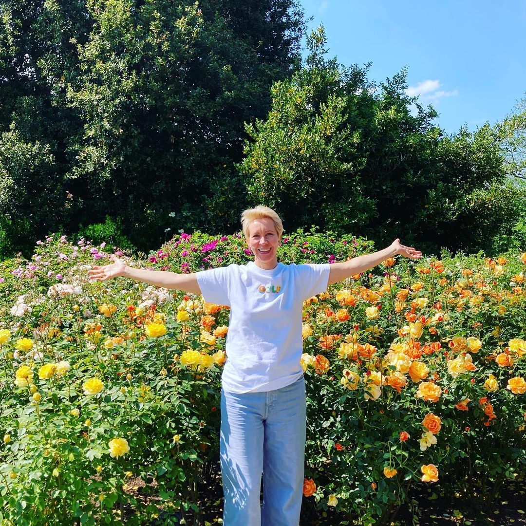 Татьяна Лазарева на природе