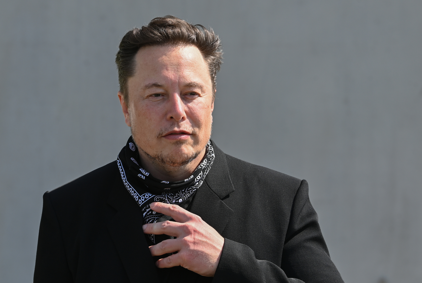 Илон Маск прибыл с визитом на фабрику Tesla