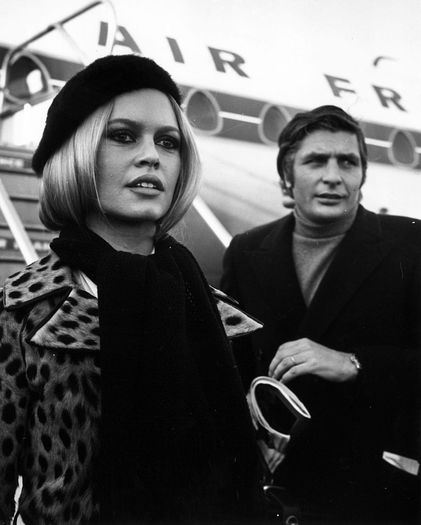 Брижит с третьим мужем Гюнтером Заксом, 1967 год