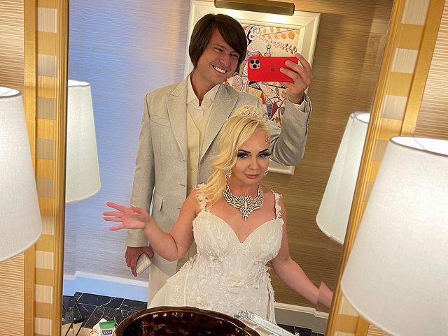 Прохор Шаляпин с женой, селфи