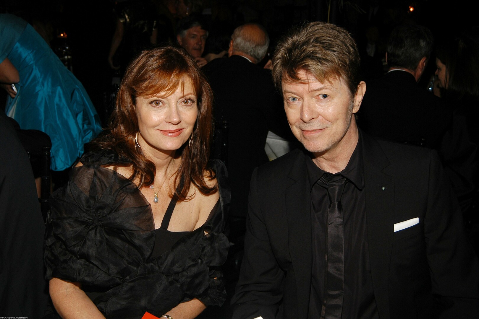 Сьюзан Сарандон и Дэвид Боуи в 2006 году
