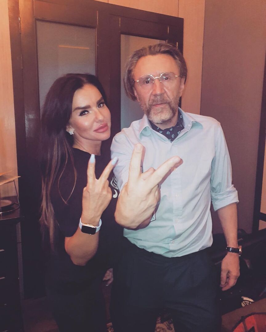 Юлия Волкова и Сергей Шнуров