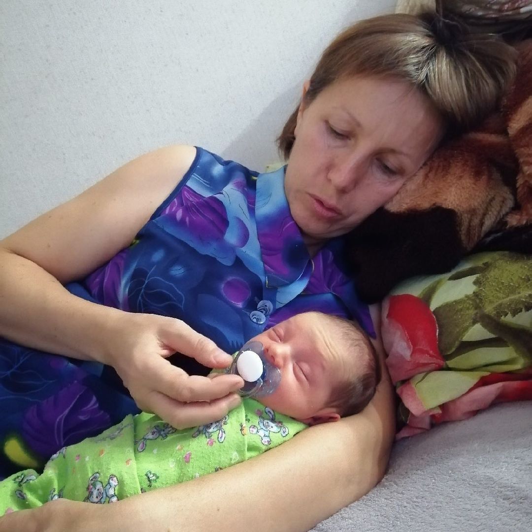 Мама Жени с внучкой Валерией