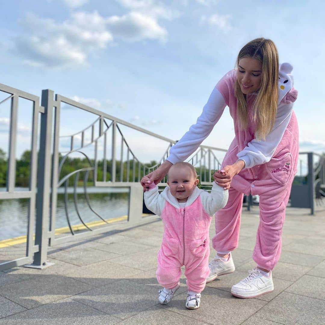 Снежана с дочерью Адель