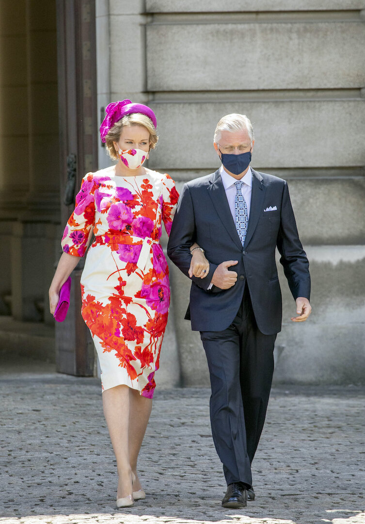 Королева Матильда и король Филипп