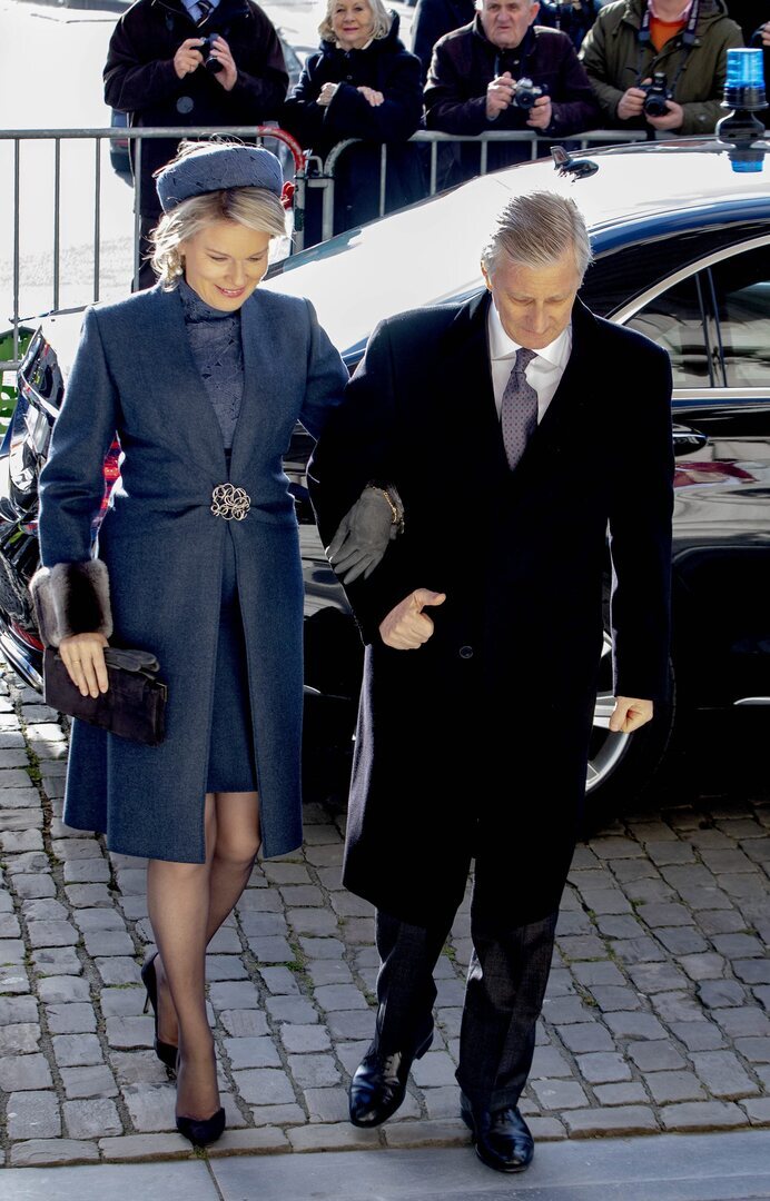 Королева Матильда и король Филипп