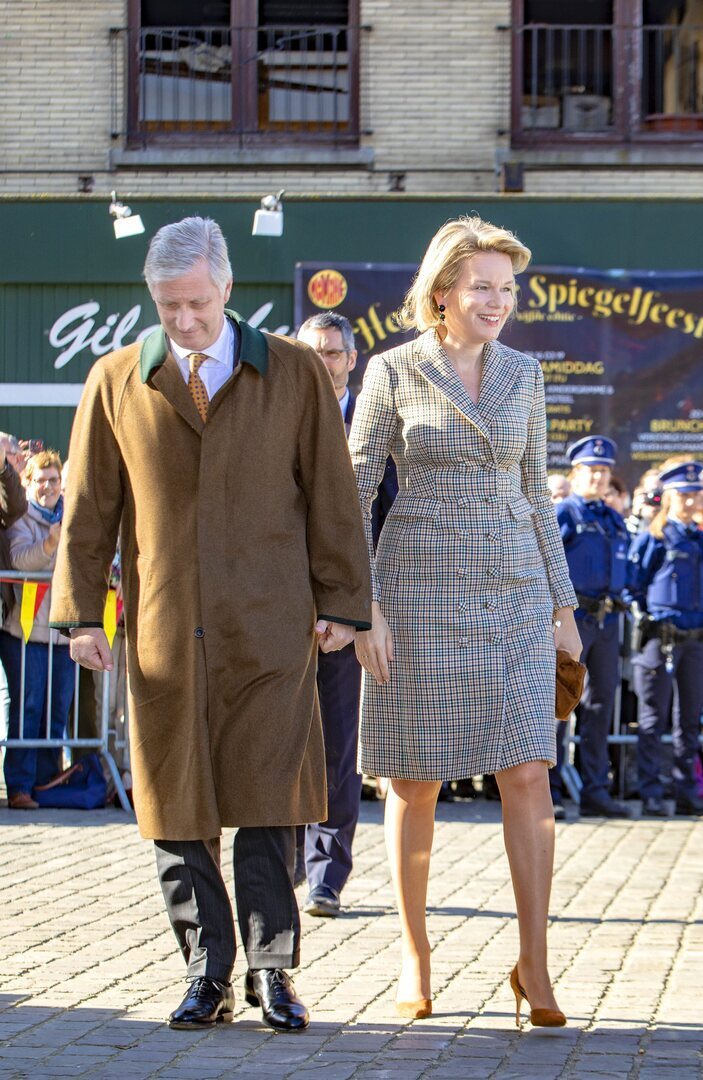 Королева Матильда и король Филипп