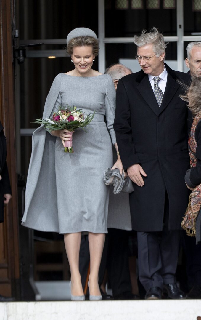 Королева Матильда и король Филипп