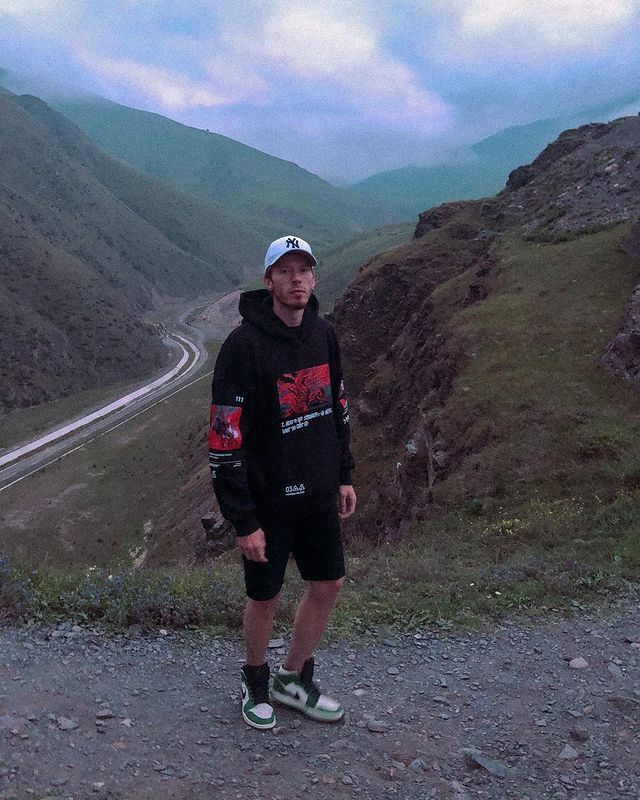 Никита Пресняков на природе