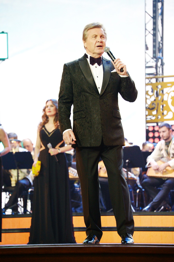 Лев Лещенко на концерте в Москве