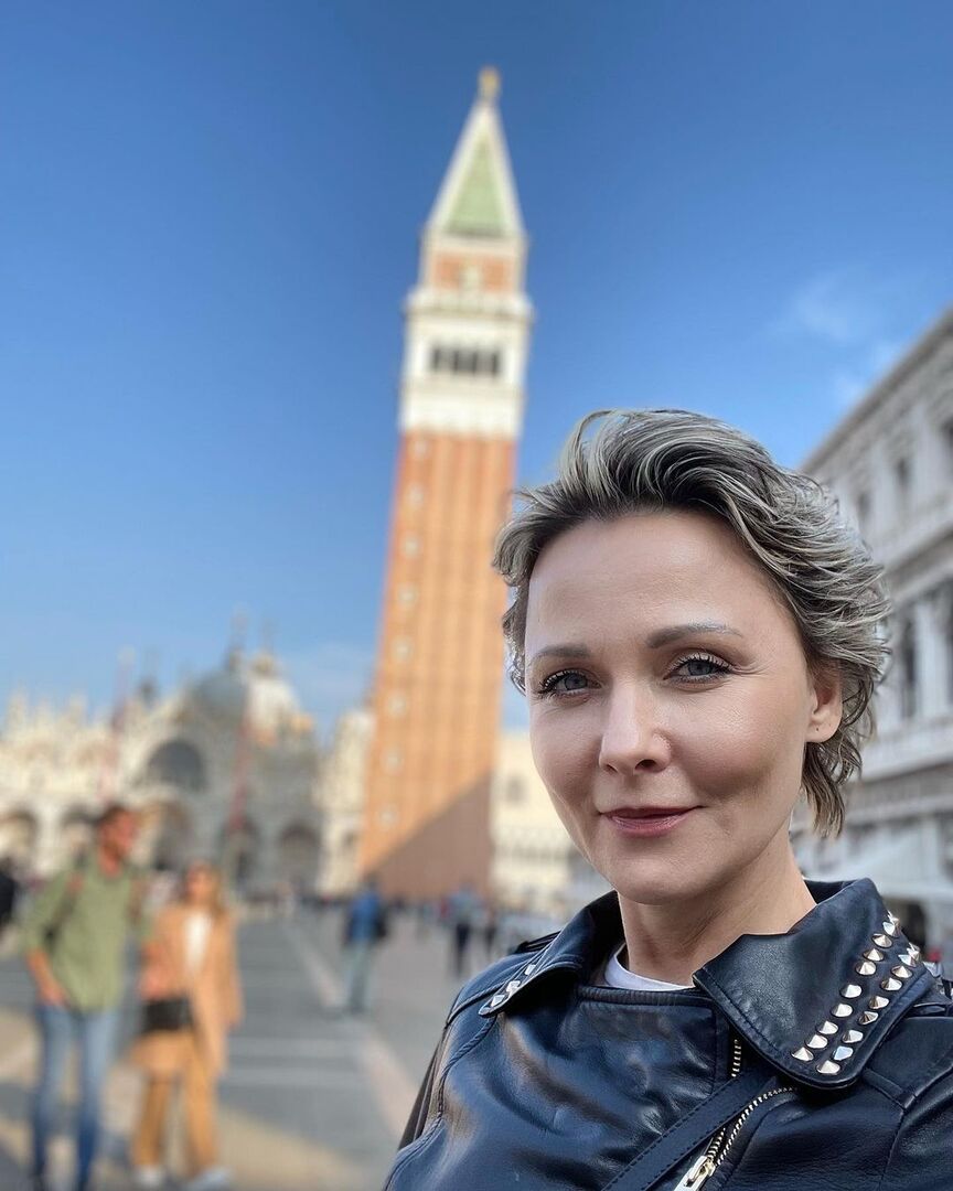 Дарья Повереннова в Италии