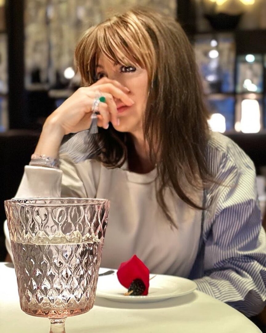 Алиса Аршавина в ресторане