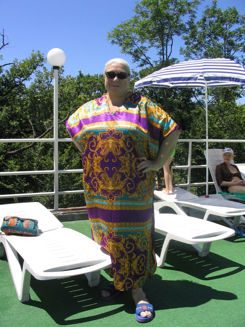 Лидия Федосеева-Шукшина на отдыхе