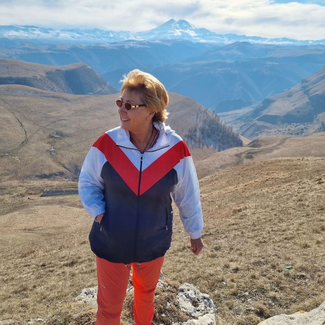 Лариса Копенкина в горах