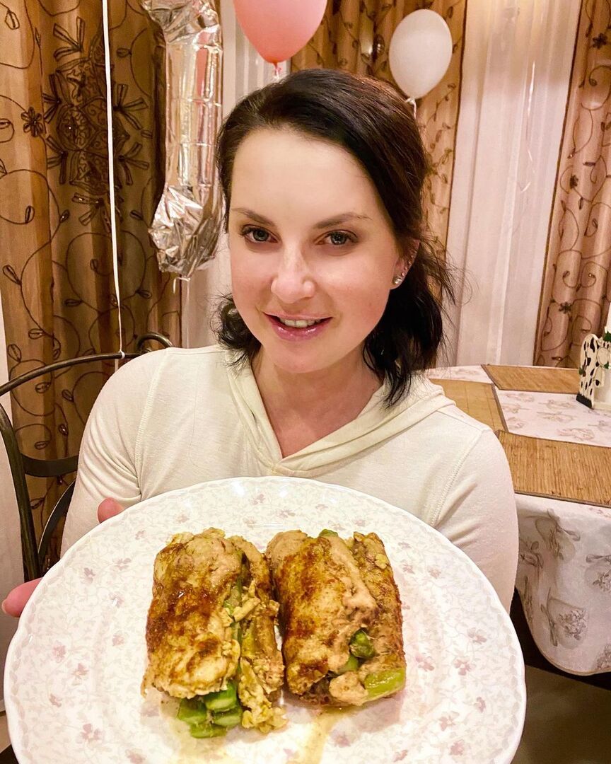 Ирина Слуцкая хвастается кулинарными изысками