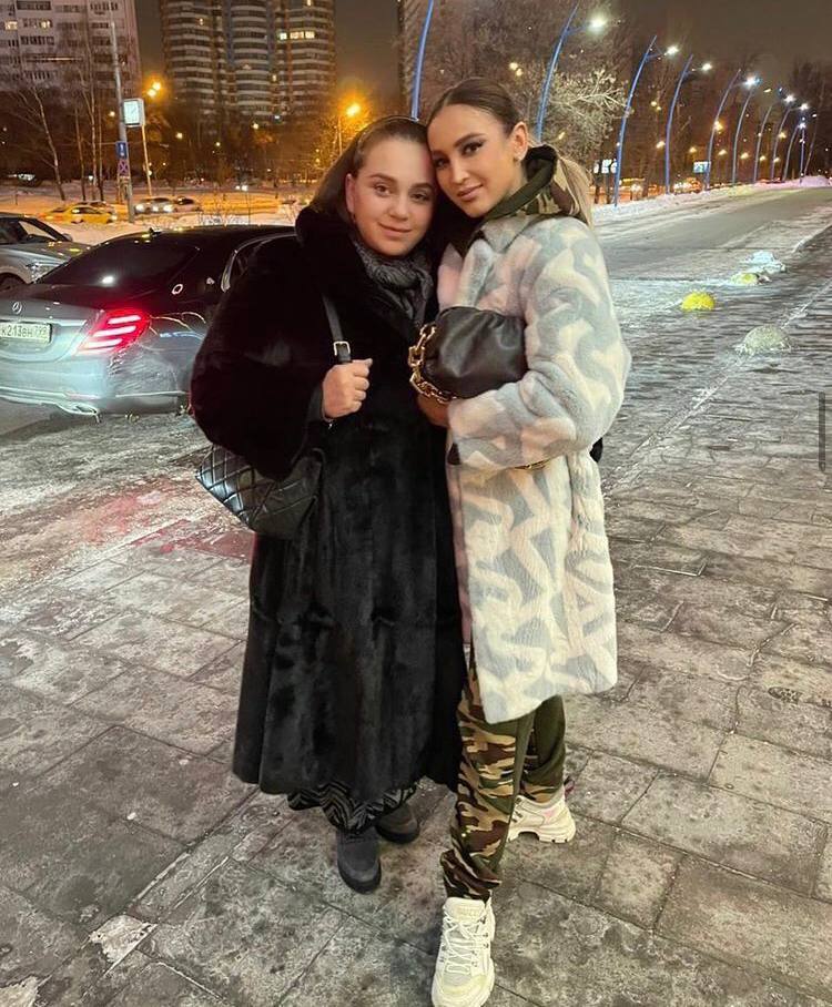 Ольга Бузова с матерью