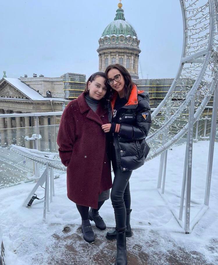 Ольга Бузова с матерью