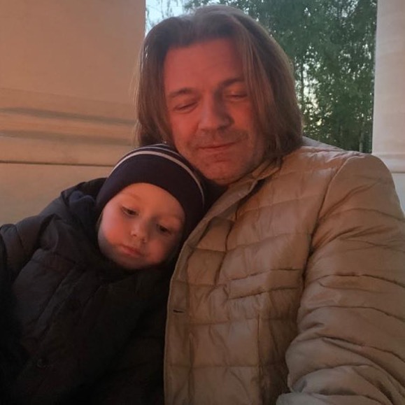Дмитрий Маликов с сыном