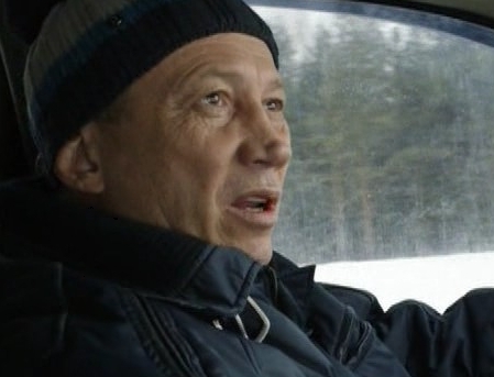 Олег Ткачев в роли таксиста