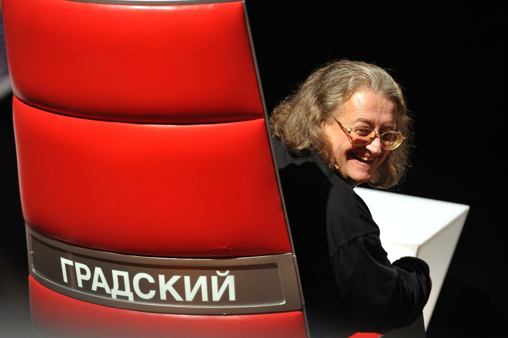 Александр Градский в кресле члена жюри шоу «Голос»