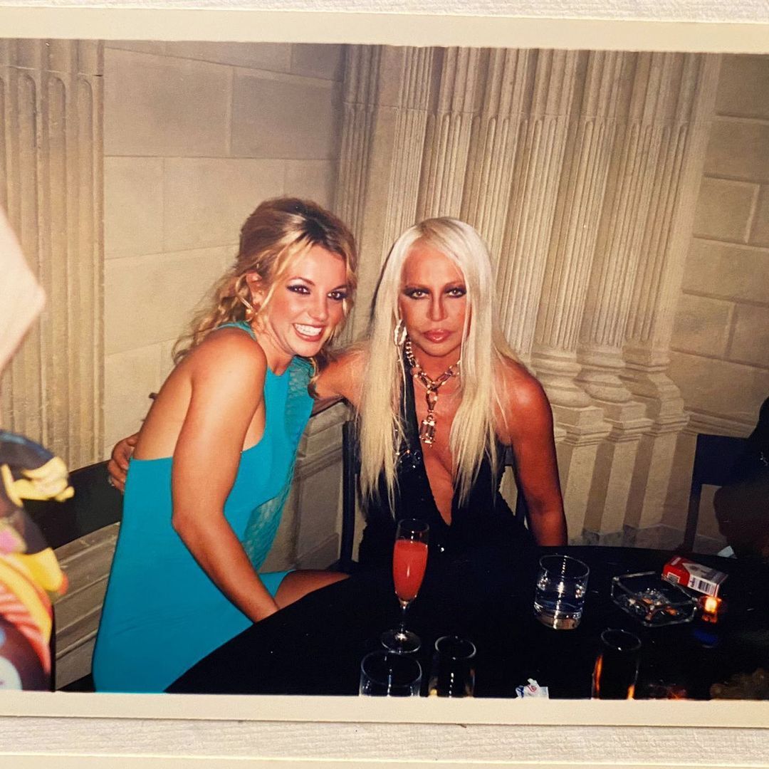 Бритни Спирс и Донателла Версаче