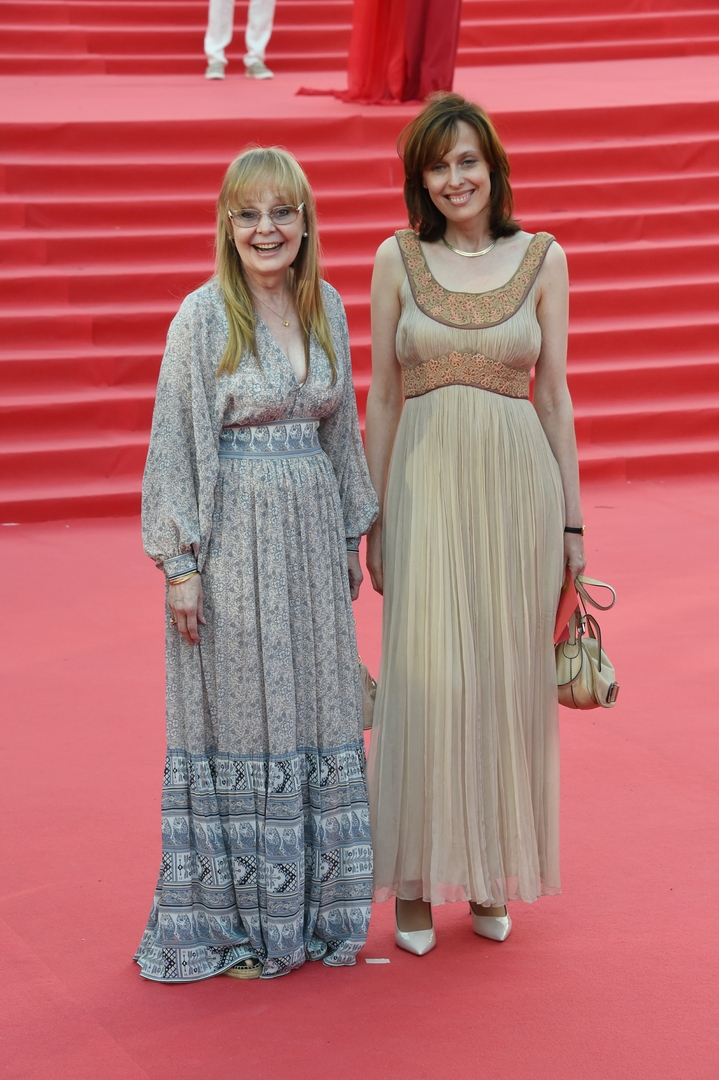 Наталия Наумова и ее мать на кинофестивале