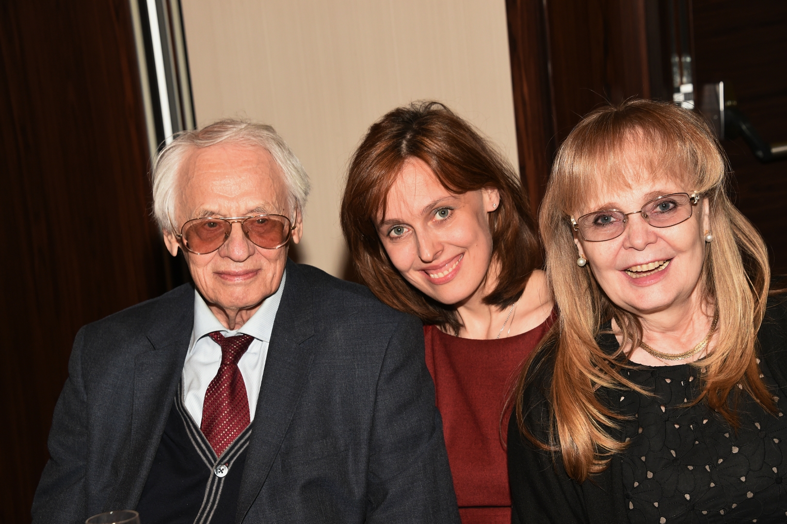 Наталия Наумова с родителями