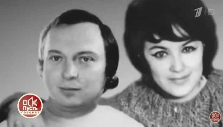 Валерий Ободзинский с первой женой Нелей Кучкильдиной