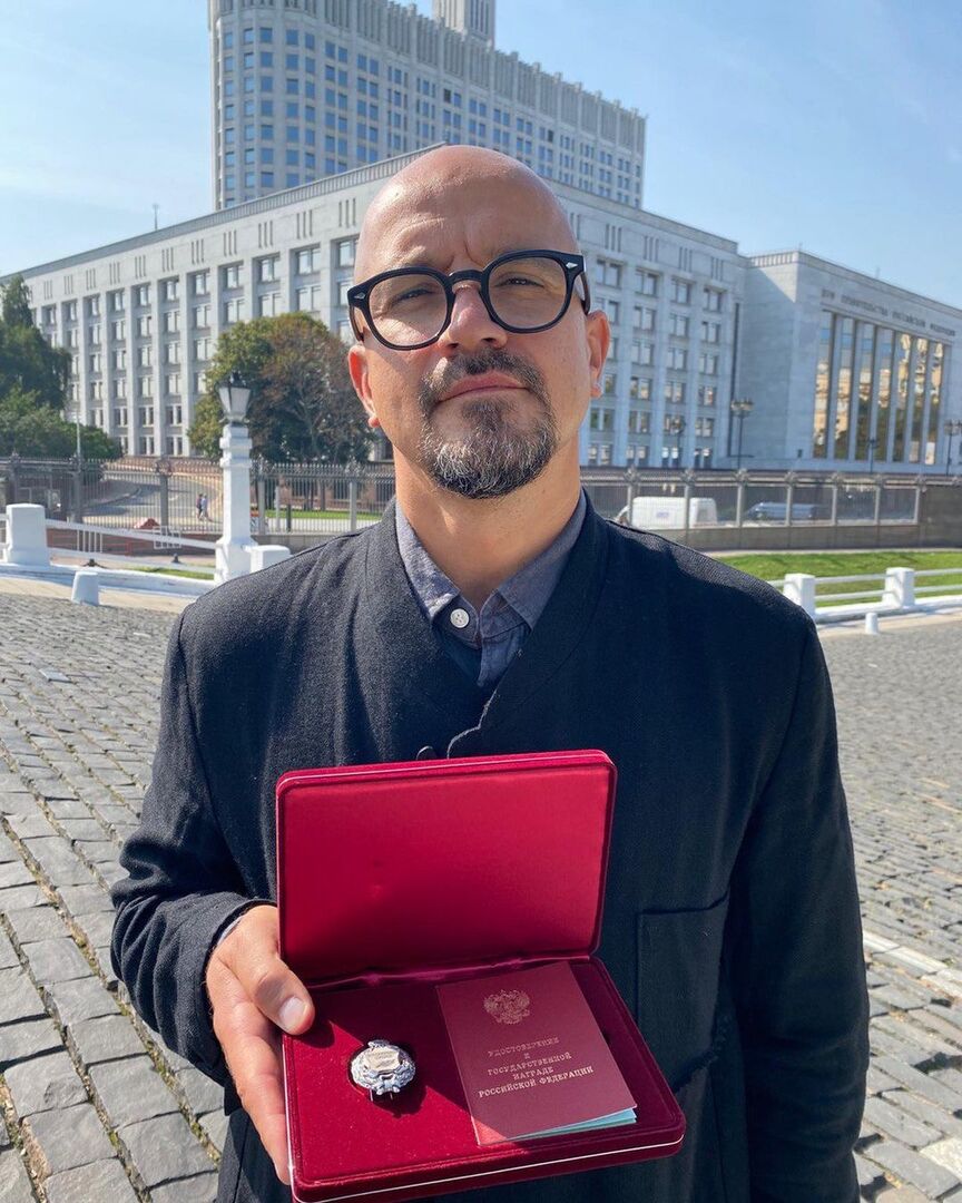 Егор Дружинин — заслуженный артист России