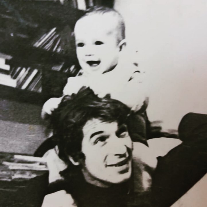 Маленький Егор с отцом