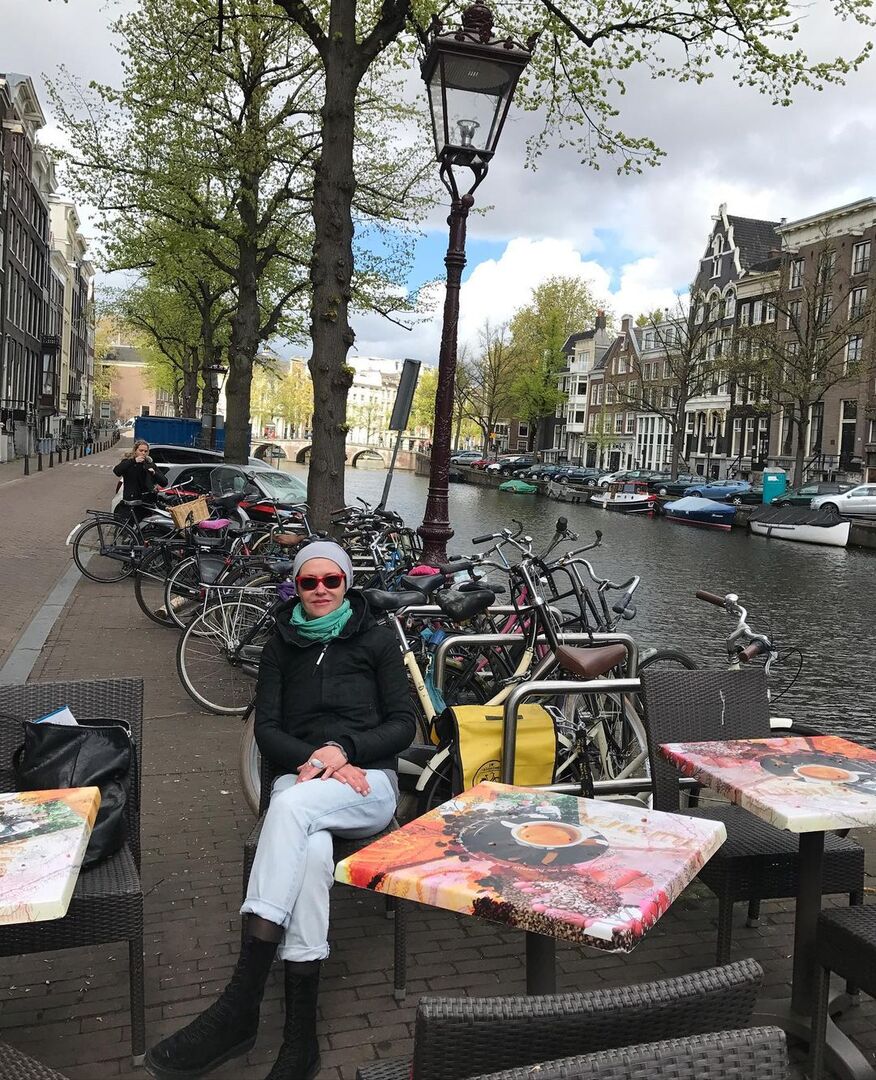Ирина Розанова в Амстердаме