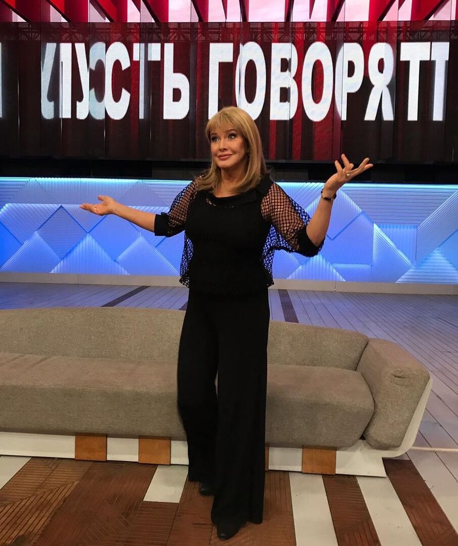 Елена Проклова на телепередаче «Пусть говорят»