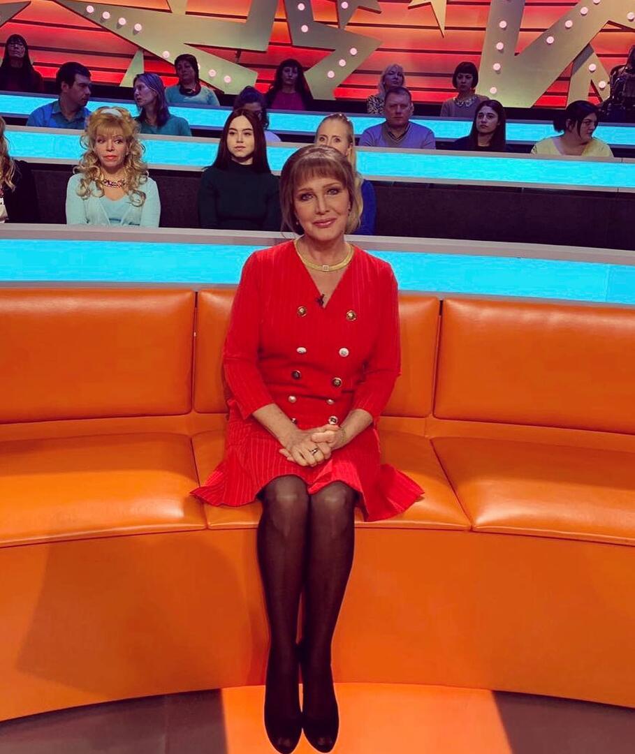 Елена Проклова на телепередаче «Звезды сошлись»