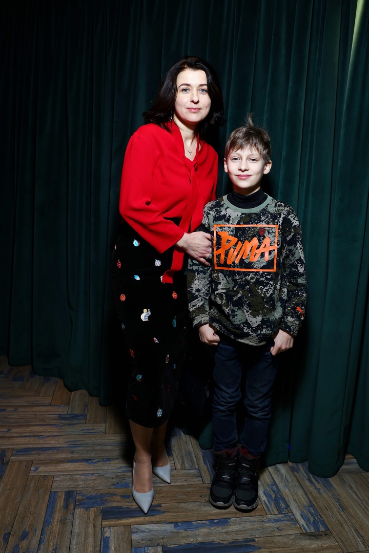 Светлана Максимченко с сыном