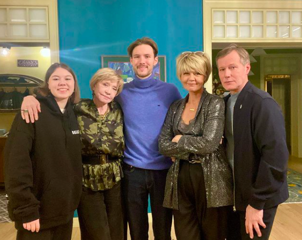 Семья Меньшовых в сборе