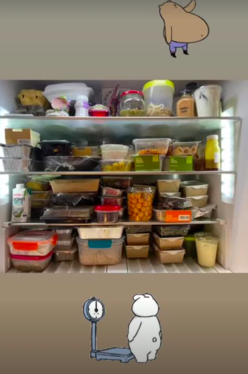 Елизавета Боярская показала битком набитый холодильник