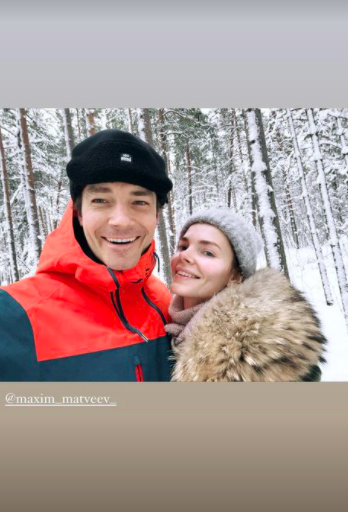Елизавета Боярская репостнула снимок, опубликованный ее мужем Максимом Матвеевым