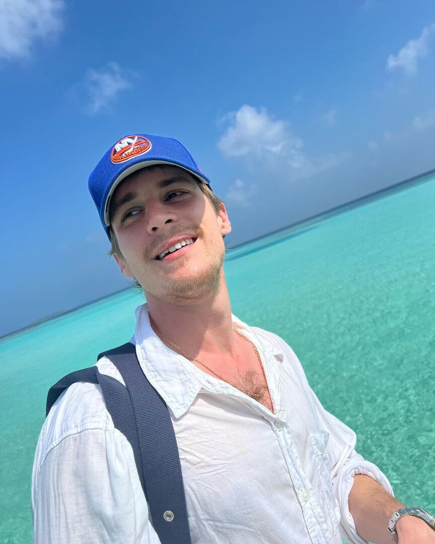 Иван Янковский на Мальдивах