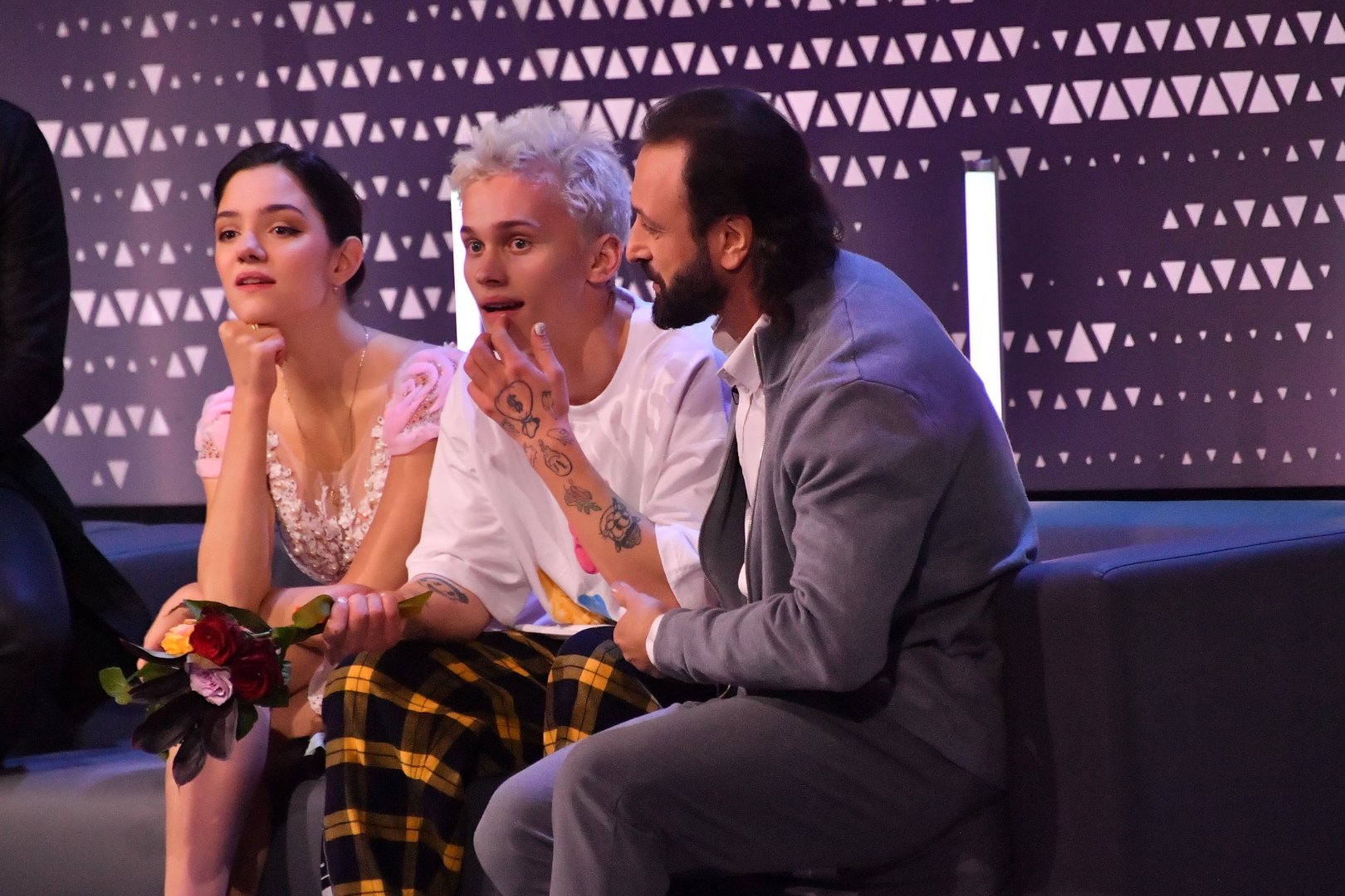 С Даней Милохиным и Ильей Авербухом