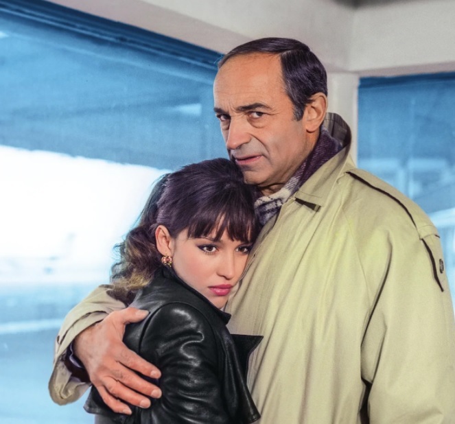 Валентин Гафт и Анна Самохина в фильме «Воры в законе», 1988 год