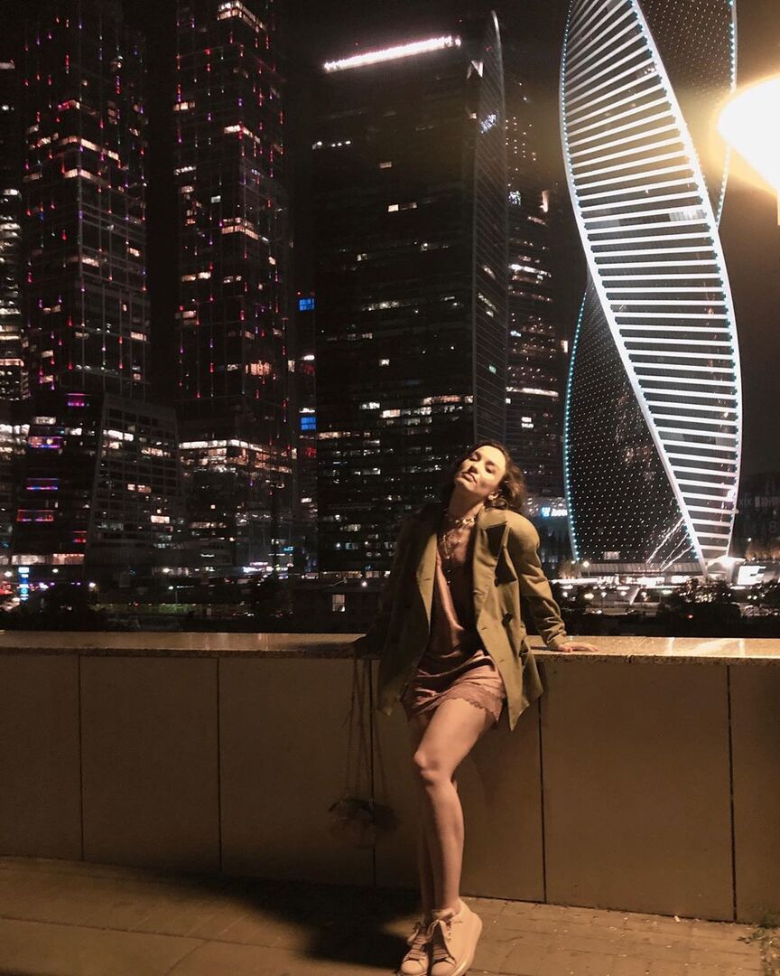 Ночная прогулка в Москве