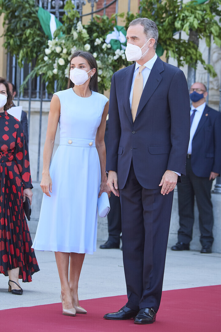 Королева Летиция и король Филипп VI