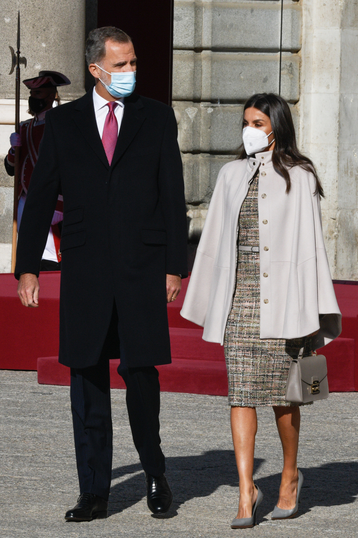 Королева Летиция и король Филипп VI