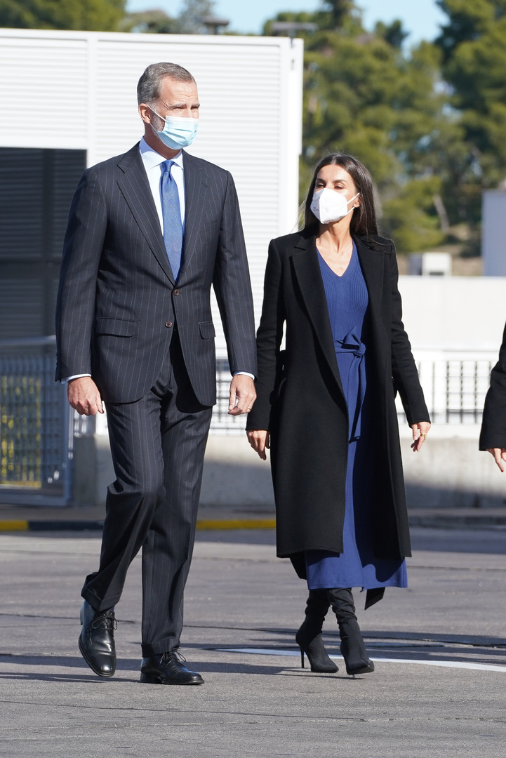 Королева Летиция и король Филипп VI